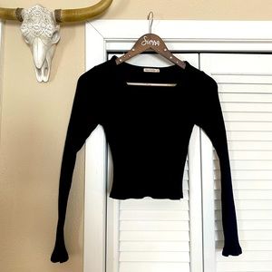 L/S CROP TOP